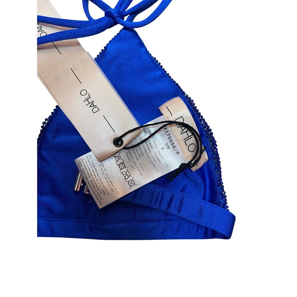 Dahlo Sequin Triangle Top, NWT Small NWT - image 6